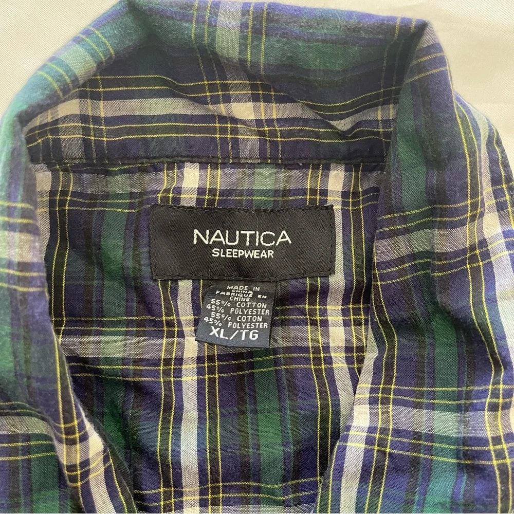 Nautica Sleepwear Men’s Vintage Striped  Pajama Set